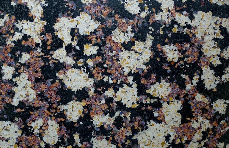 Terrazzo roze graniet