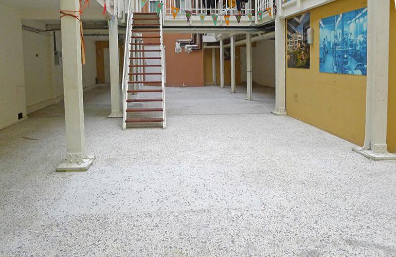 Terrazzo renovatie