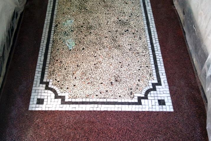 Terrazzo restauratie