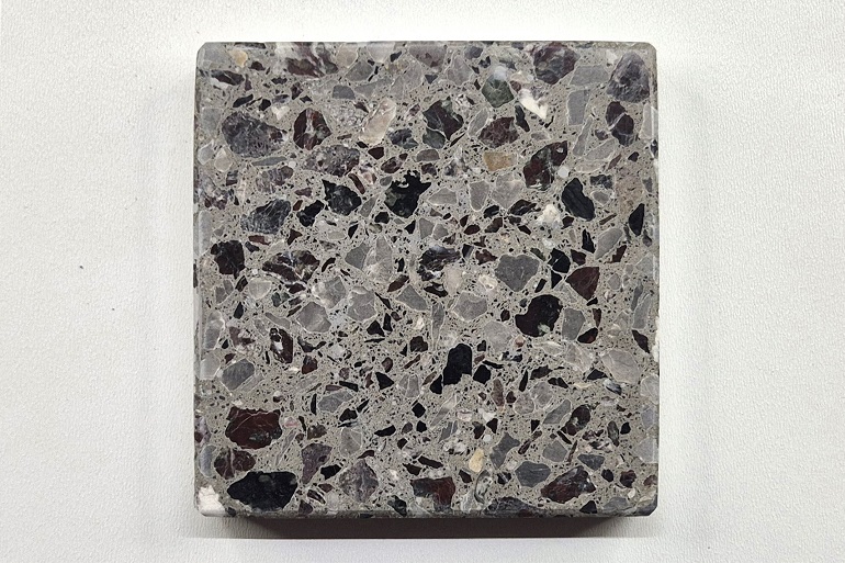 Grijze terrazzo