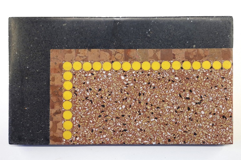 Zetglas terrazzo